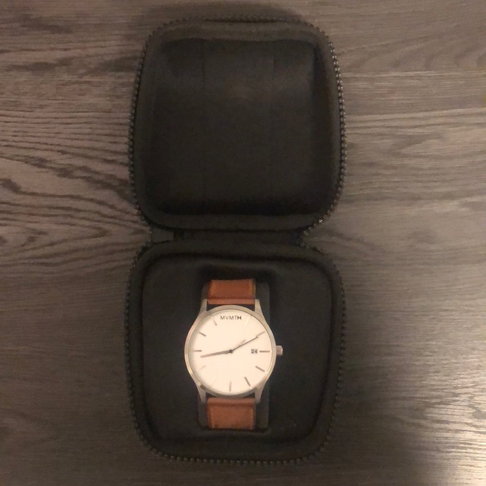MVMT men’s brown banded watch